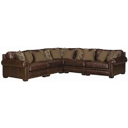 5 Piece Traditional Sectional Sofa